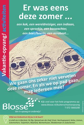 advertentie zomerprogramma bso